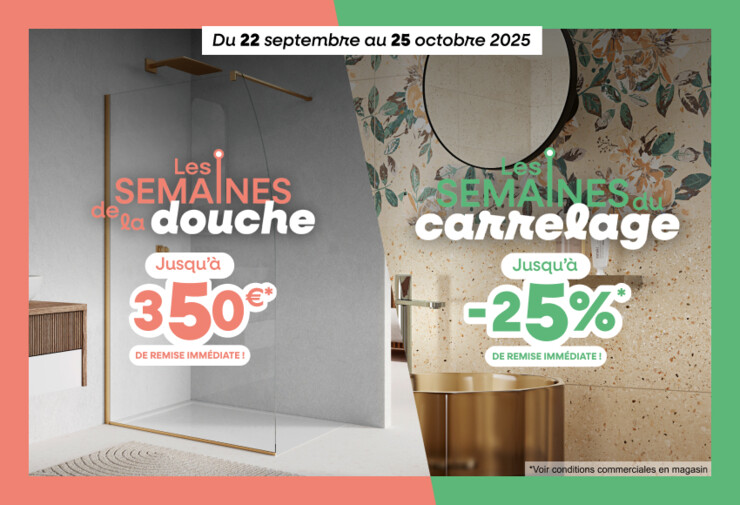 Semaine de la douche et du carrelage Nicodeme Aubade